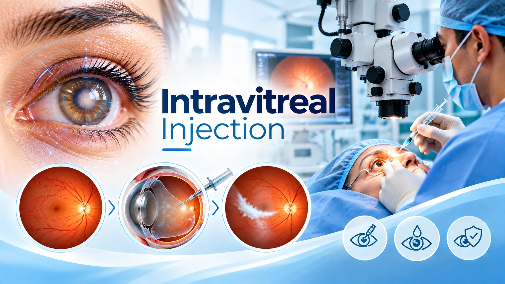 Intravitreal Injection Procedure - Alolika Hospitex