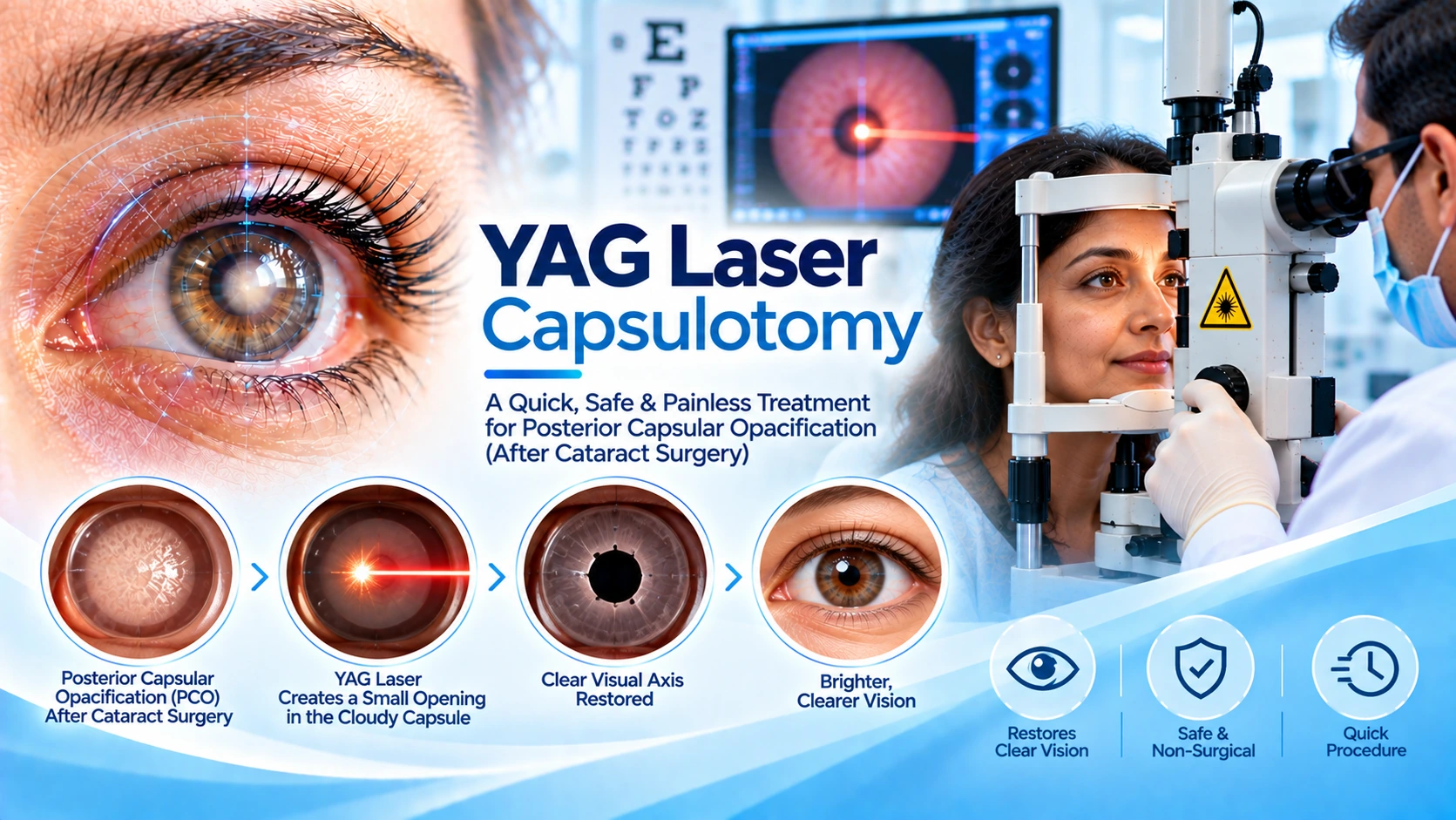 YAG Laser Capsulotomy Procedure - Alolika Hospitex