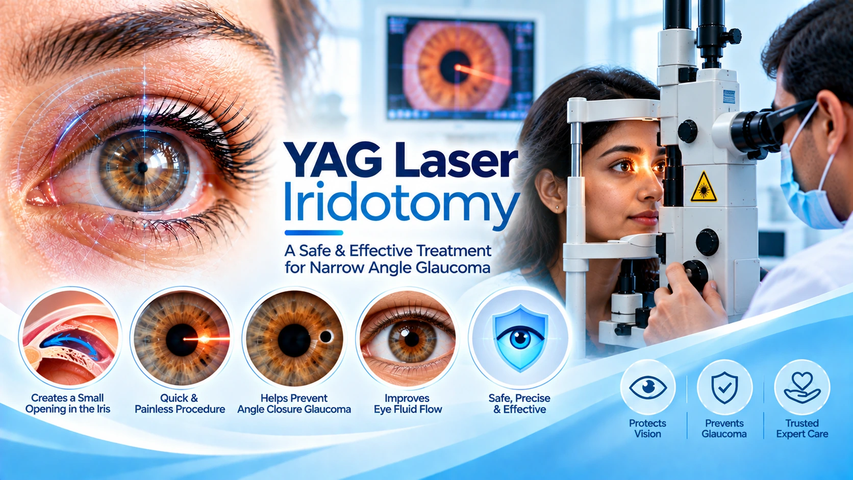 YAG Laser Iridotomy - Alolika Hospitex Bankura